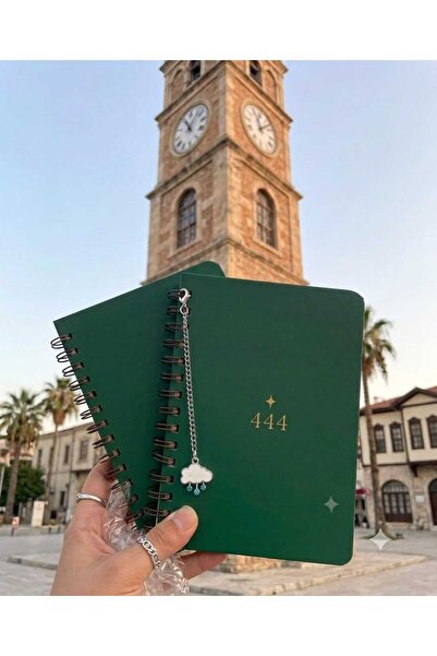 HKN AVM ACCESSORİES Özel Tasarım Metal Defter ve Ajanda Charmı Ajanda Kişiselleştirme Aksesuarı kırtasiye charm