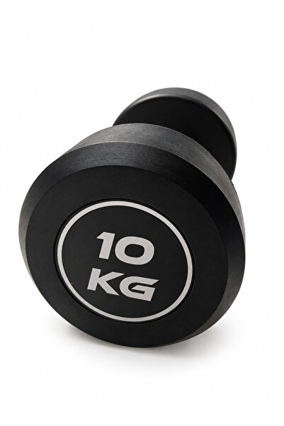 Genel Markalar ALİN Sport 10 KG Kauçuk Kaplı Profesyonel Olimpik DUMBBELL ( D...