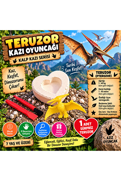 AZİZ OYUNCAK 🐦 ‍ 🔥   Heart-Craving Toy Flying Reptile Pterozor / Pterodacty...