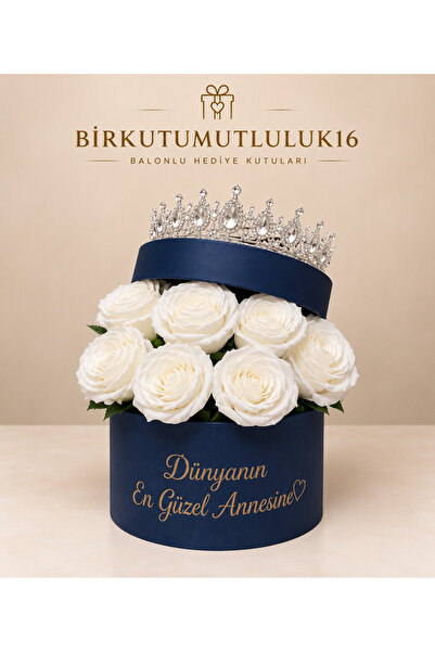 birmutluluk Anne çiçek Çantası -çiçek kutusu -yenidoğan hediye-çiçek