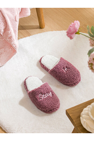 LC Waikiki Alita City Lcw Steps Pink Women's Slippers with a Difference