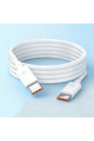 Choice 3m White NNBILI PD 120W USB C to USB Type C Cable Fast Charge Data Cab...