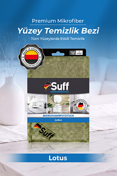 Suff لوتس - قماش تنظيف متعدد الأغراض من الألياف الدقيقة، مقاس كبير 70x50 سم، ...