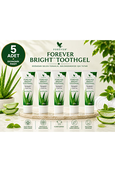 Forever Living Forever Bright Toothgel Diş Macunu 5 Adet