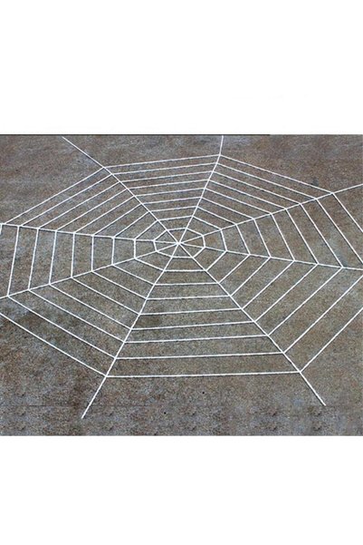 Patladı Gitti Örümcek Ağ 1.5 Metre Beyaz Halloween Cadılar Bayramı Parti Malz...