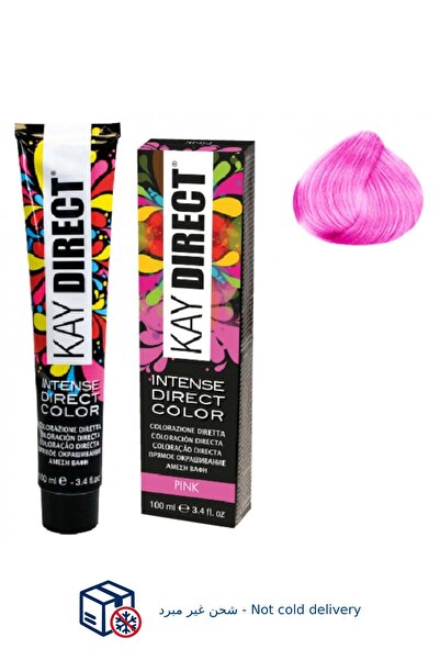 Kaypro Kay Direct Semi-Permanent Pink Hair Color - Direct Coloring without Ox...