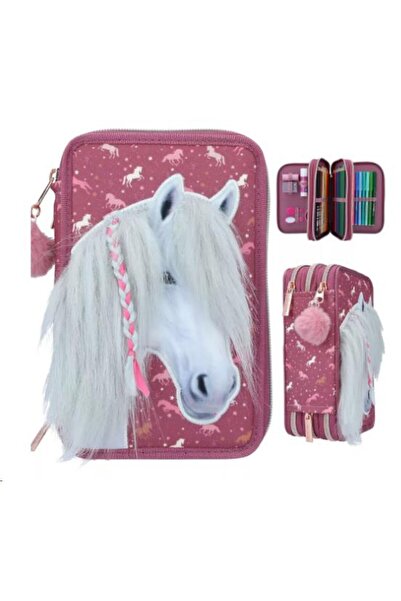 Top Model Topmodel  Melody Triple Pencil Case Horses