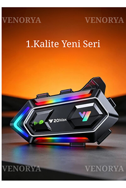 Genel Markalar VENORYA Y20 MAX INTERCOM Tüm Cihazlarla Uyumlu Su Geçirmez Blu...
