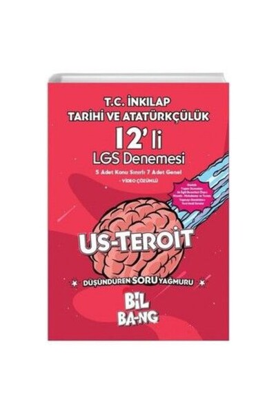 Kültür Yayıncılık KÜLTÜR LGS İNKİLAP TARİHİ VE ATATÜRKÇÜLÜK 12 Lİ DENEME