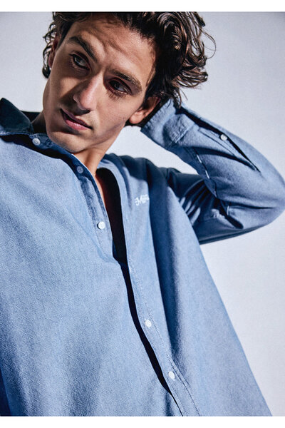 Mavi Mvjns Embroidered Shirt Loose Fit / Relaxed Fit 0211885-18790