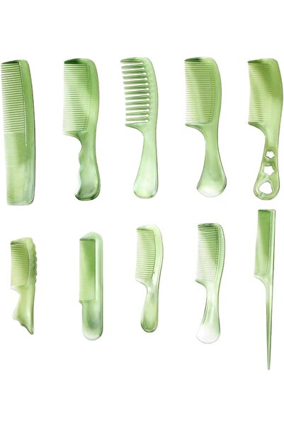 Arabest 10 Pcs Hair Comb Set for Men and Women,Professional Hairdressing and ...