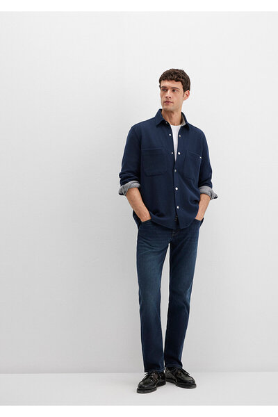 Mavi Hunter Lux Black Hazy Dark Jean Pants 0020290825