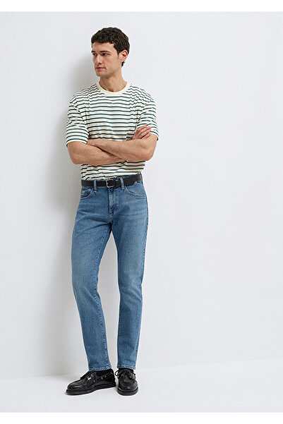 Mavi Marcus Premium Blue Vintage Indigo Mavisi Gabardin Pantolon 0035190654