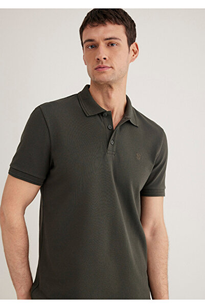 Mavi Anthracite Polo T-Shirt Slim Fit 064946 -71587