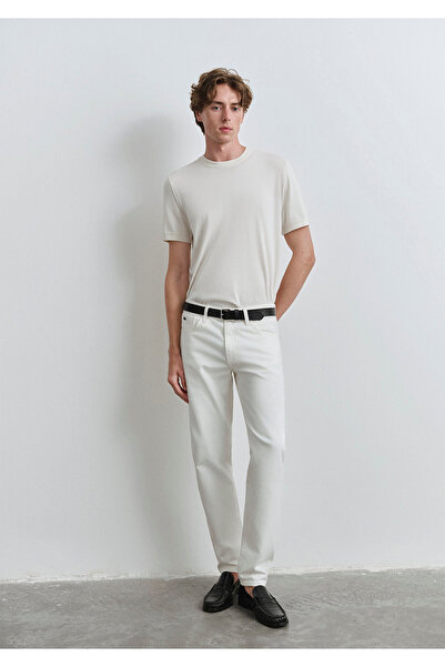 Mavi London Classic Denim Ecru Jean Trousers 0010172-89657