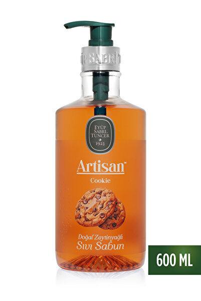 Eyüp Sabri Tuncer Artisan Natural Olive Oil Liquid Soap Cookie 600 ml