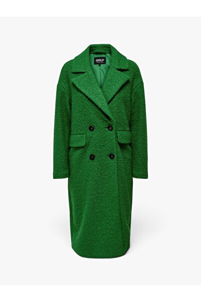 ONLY ONLVALERIA PIPER COAT CC OTW Γυναικείο Πράσινο Παλτό - 15293695