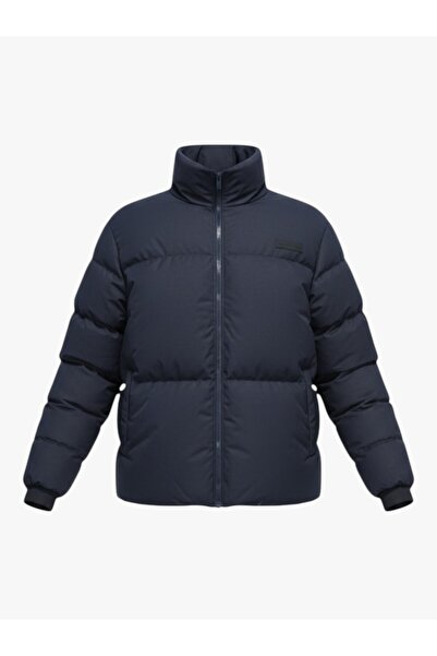New Balance Mnj3424 Men's Navy Blue Coat - Mnj3424