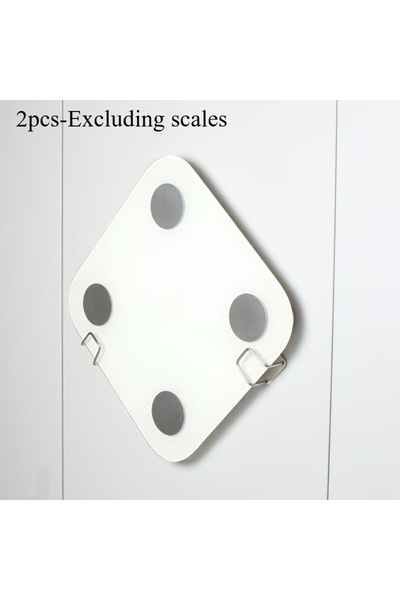 choice2 silvery-2pcs Wall-Mounted Weight Scale Holder, Load Capacity 3kg for ...
