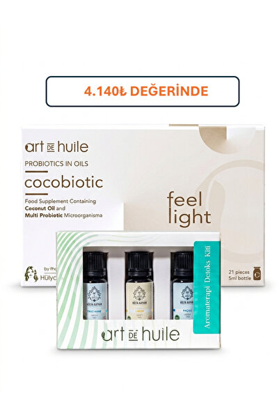 Art de Huile MİDE SETİ (Cocobiotic-Detox Kiti 5 ml )