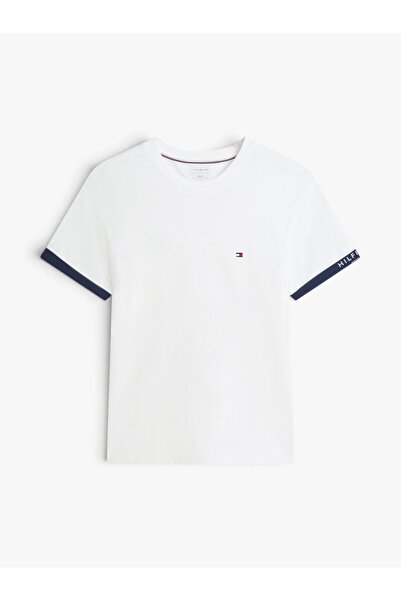 Tommy Hilfiger WHITE LOGO MEN'S T-SHIRT