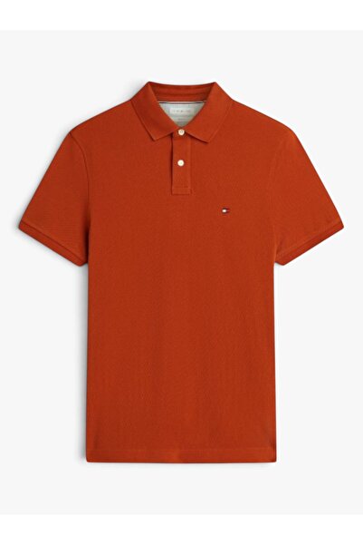 Tommy Hilfiger 1985 REGULAR POLO Erkek Turuncu Polo - MW0MW17770