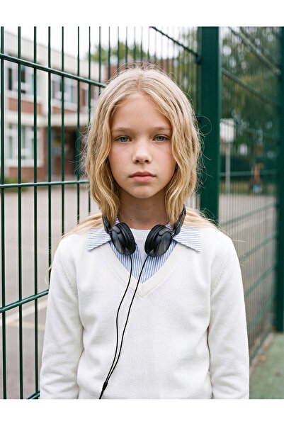 Koton Cotton Long Sleeve Shirt Detailed School Sweatshirt