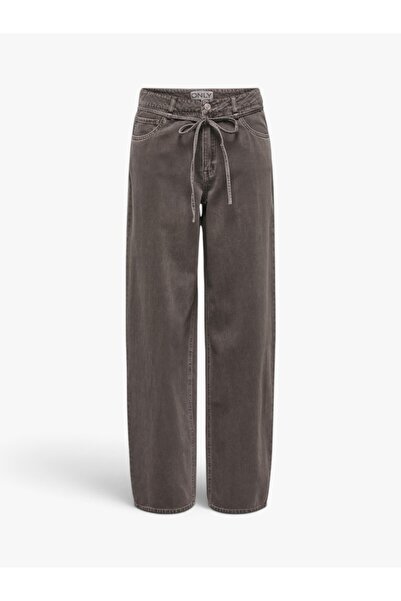 ONLY Kadın ONLGIANNA-SILLA MW ST BELT PANT PNT NOOS O15372521-4995531