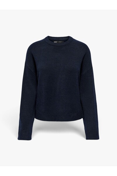 ONLY ONLSIMONI L/S O-NECK PULLOVER KNT NOOS Mavi Kazak - 15368976