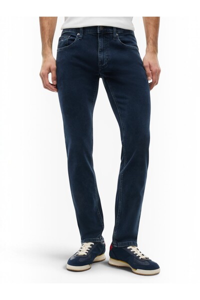 Tommy Hilfiger SCANTON SLIM AI4269 CO Erkek Mavi Denim Pantolon - DM0DM21213