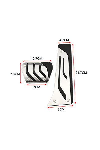 Choice1 AT without Rest Car Pedals Cover for BMW 1234 Serials F20 F21 F22 F23...