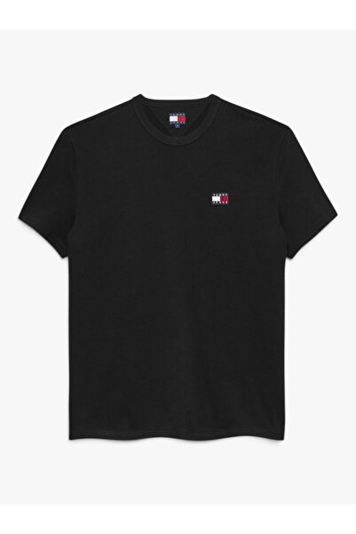 Tommy Hilfiger Men's Black Crew Neck T-Shirt