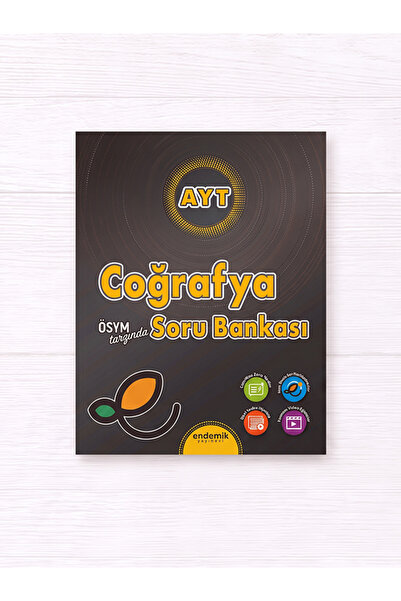 Endemik Yayınları AYT Coğrafya Soru Bankası