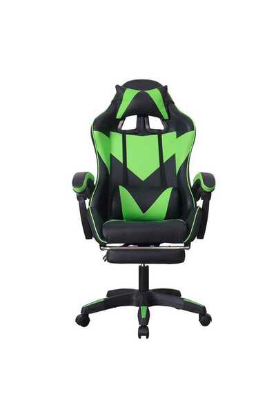 PROCART Ergonomic gaming chair, folding backrest, lumbar support, retractable...