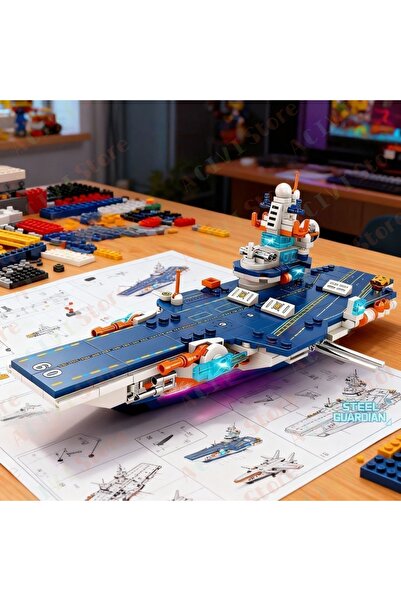 choice2 41091 no box Navy War Chariot Ship Army Boat Plane Model Warships Bui...