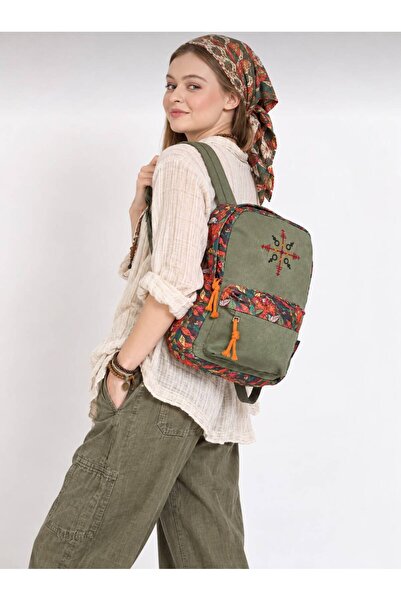 street&bagdnz Nubi Ethnic Authentic Patterned Embroidery Backpack Bohemian Ba...