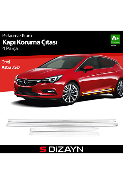 S Dizayn S-Dizayn Opel Astra J SD Kapı Koruma Çıtası Krom 2012-2020 6819400
