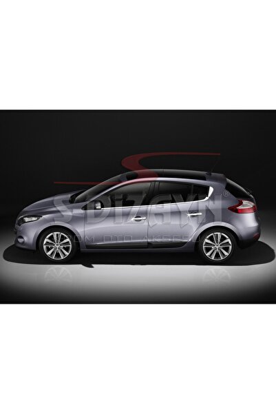 S Dizayn S-Dizayn Renault Megane 3 Krom Kapı Kolu 4 Kapı Sensörlü 2010-2016 7...