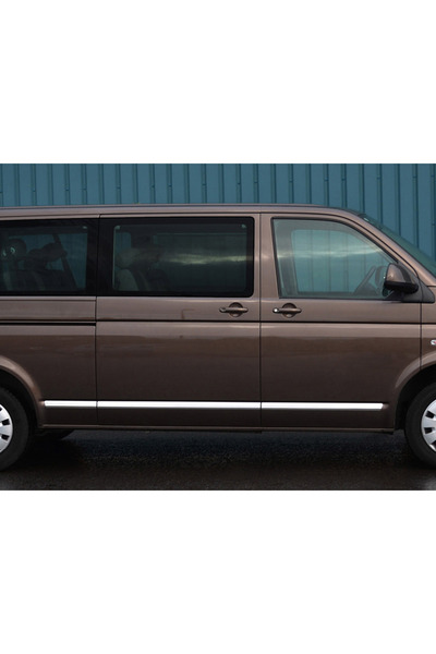 S Dizayn S-Dizayn VW T5 Transporter Krom Yan Kapı Çıtası 5 Prç. (K.Ş) 2010 Üz...