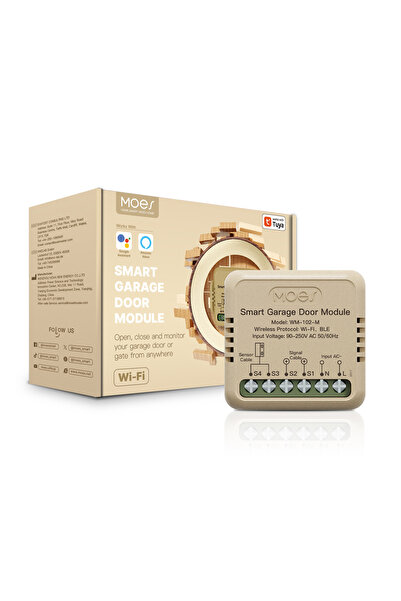 Choice وحدة تحكم باب المرآب MOES WiFi EU Plug MOES Tuya Zigbee، مفتاح فتح الب...