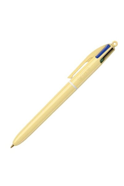 Bic 4 Colour Pastel 4 Renkli Tükenmez Kalem Pastel Sarı
