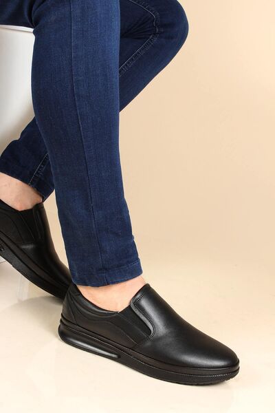FAST STEP Ανδρικά παπούτσια casual από γνήσιο δέρμα 662MAECCO