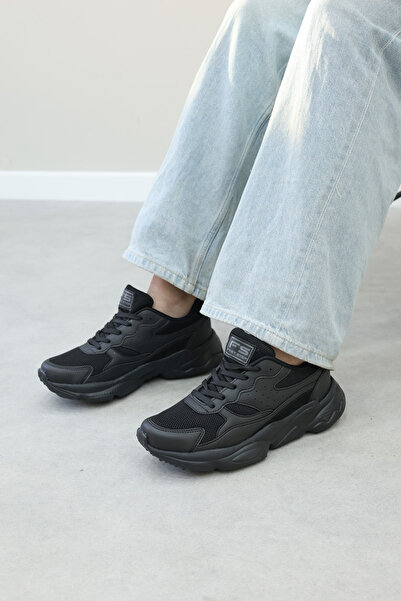 FAST STEP Μαύρα Γυναικεία Παπούτσια Sneaker 666ZA168