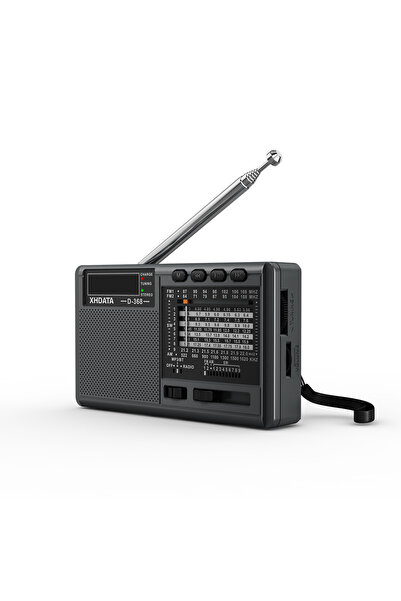 Choice without TF Card XHDATA D-368 Portable Stereo Radio FM AM SW MP3 Player...
