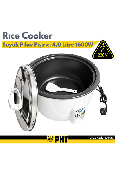 PLATİN HIRDAVAT Impa 174617 Rıce Cooker 220v Pilav Pişirici 4,0 Litre