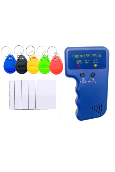 Choice Writer 5keys 5cads Handheld 125Khz RFID Card Reader Copier Writer Dupl...