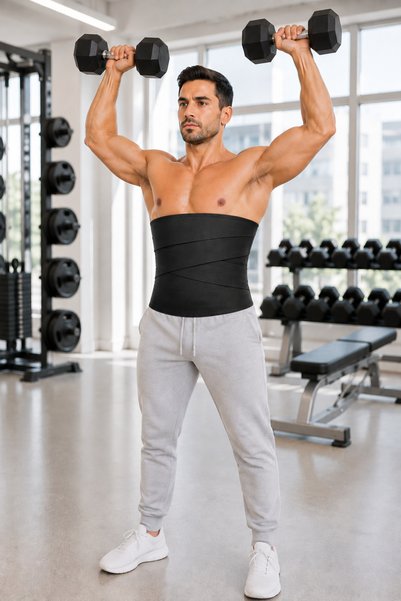 SWEAT FAST مشد خصر يونيسكس من نوع Kum Saati Gör Wrap بطول 2 متر يناسب جميع المقاسات