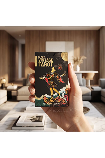 Tanem Mall Black Vintage Tarot Destesi