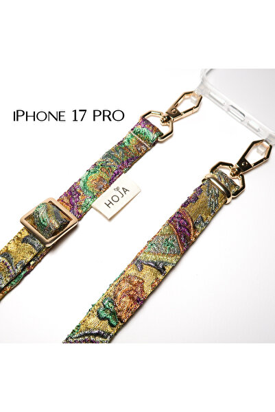 Iphone 17 Pro Shine Colorida Telefon Askısı Renkli Askılı Telefon Kılıfı