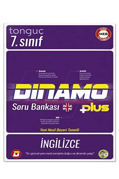 Tonguç Yayınları Tonguç 7. Sınıf Dinamo Ingilizce Yeni Nesil Soru Bankası